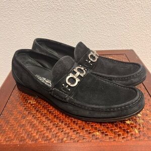 Salvatore Ferragamo Suede Loafers Size 9.5